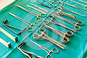 Golden surgical tools