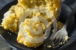 Golden Sweet Homemade Cornbread Muffins