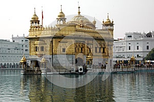 Golden temple at Amritsar