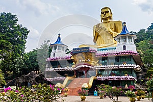 Golden Temple in Dambulla, Sri Lan