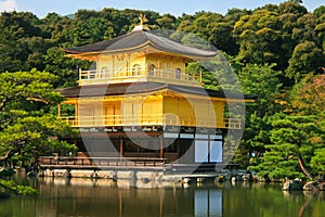 Golden Temple or golden pavillion