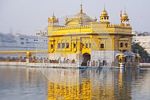 Golden Temple, the holiest Sikh gurdwara