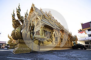 Golden temple of temples in Thailand