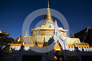 Golden temple of temples in Thailand