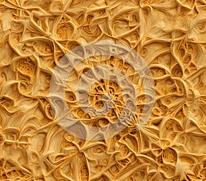 Golden Texture Abstract Background Seamless Pattern Beige Cracked Surface