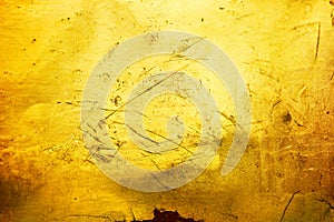 Golden texture background