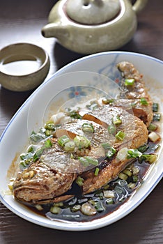 Golden Threadfin Bream fish