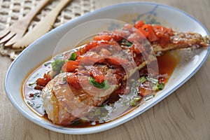 Golden Threadfin Bream fish