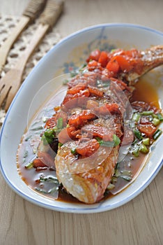 Golden Threadfin Bream fish