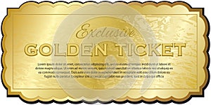 Golden Ticket photo