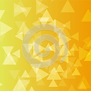 Golden triangle Lots of variety vector Background