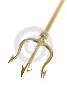 Golden trident
