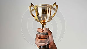 The golden trophy win.AI generated image