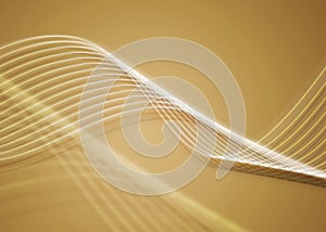 Golden twirls