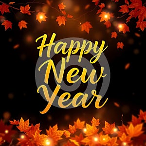 Golden Typography Artwork