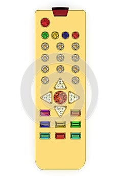 Golden universal remote control
