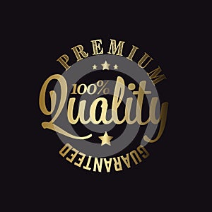 Golden Vector premium quality stamp