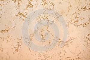 Golden wall background, gold concrete texture