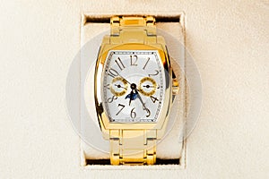 Golden watch