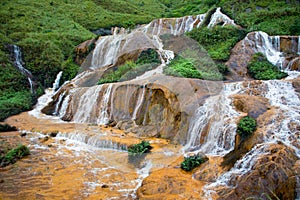 The Golden Waterfall