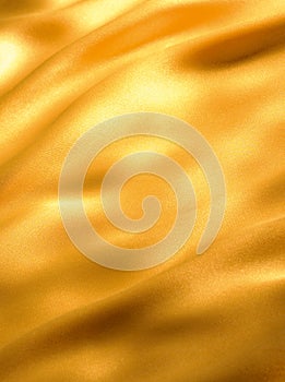 Golden wave of cloth