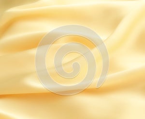 Golden wave of cloth