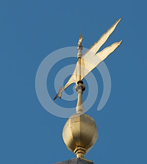 Golden Wind Vane