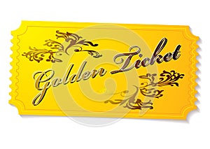Golden winning ticket