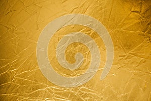 Golden wrinkle background