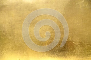 golden yellow foil shiny texture background
