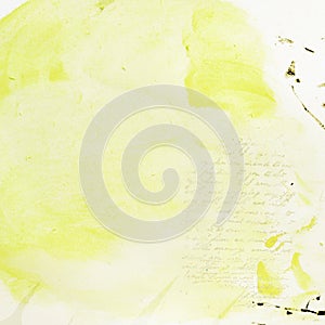Golden yellow paper similar scrap background