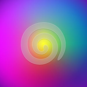 Abstract colorful background with flash