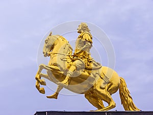 The Goldener Reiter - Golden Rider, Dresden, Saxony