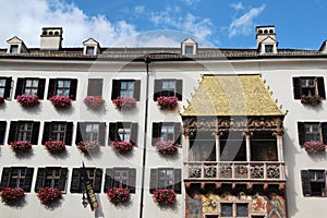 The Goldenes Dachl Golden Roof, Innsbruck, Austria