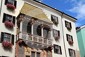 The Goldenes Dachl Golden Roof, Innsbruck, Austria photo