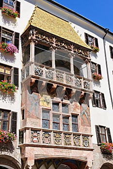 Goldenes Dachl in Innsbruck, Austria photo