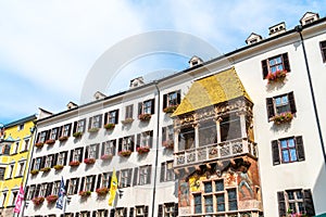 Goldenes Dachl at Innsbruck in Austria photo