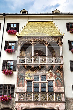 Goldenes dachl in Innsbruck photo
