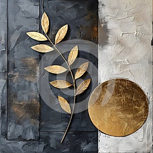 Goldenleaf painting