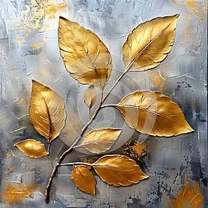 Goldenleaf painting