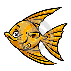 Goldfish desire cartoon