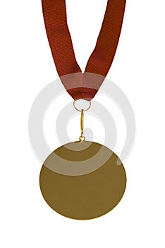 Goldmedal isolated
