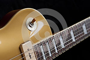 Goldtop Electric Guitar with p90's