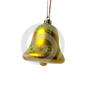 Goldy christmas bell