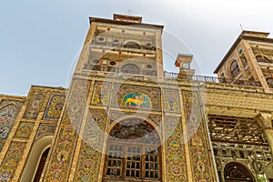 Golestan Palace exterior Edifice of the Sun tower