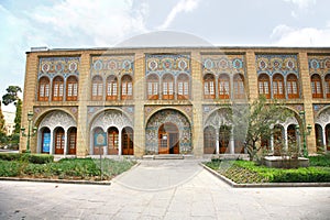 Golestan Palace in tehran , Iran is the royal Qajar complex at capital city