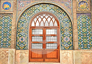 Golestan Palace in tehran , Iran is the royal Qajar complex at capital city