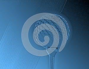 Golf abstract