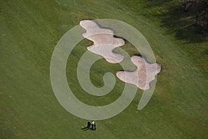 Golf aerial