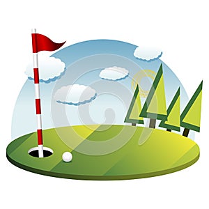 Golf background